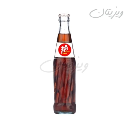 نوشابه کولا شیشه در گردش 280سی سی زمزم