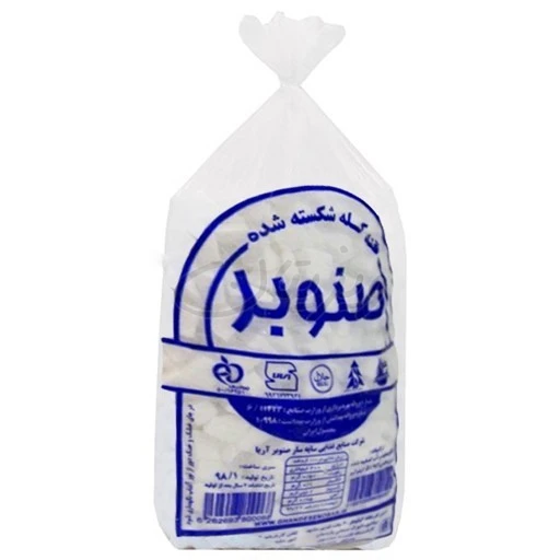 قند شکسته نایلونی 5کیلویی صنوبر