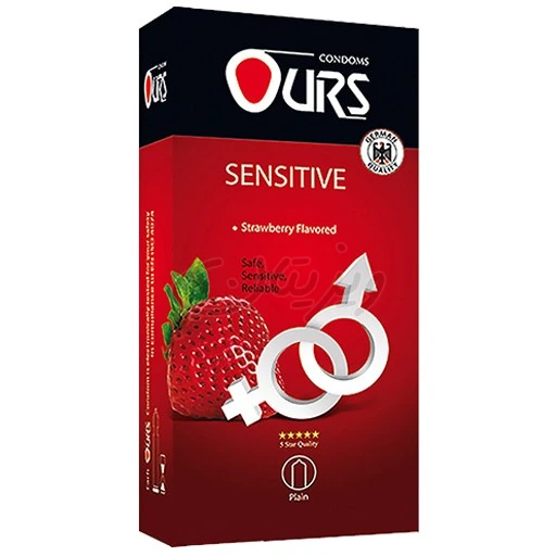 کاندوم مدل Sensitive(12عددی) اورز