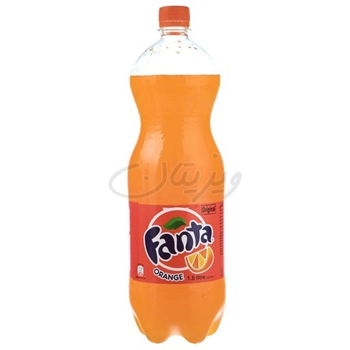 نوشابه گازدار پرتقال 1.5لیتری فانتا