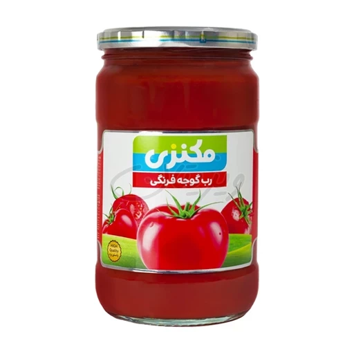 رب گوجه فرنگی شیشه 700گرمی مکنزی