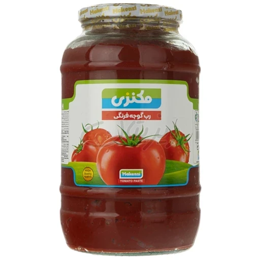 رب گوجه فرنگی شیشه 1500گرمی مکنزی