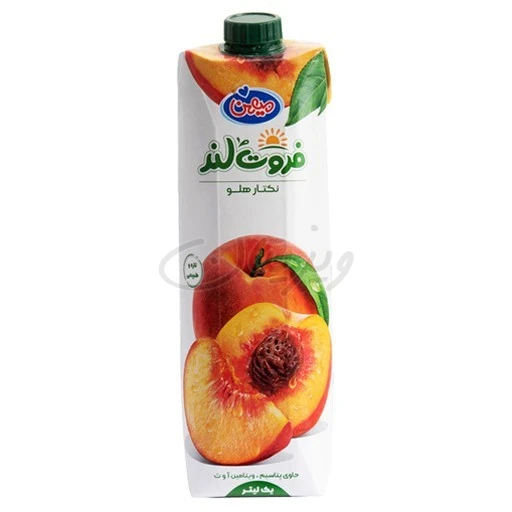 آبمیوه هلو 1لیتری فروت لند میهن