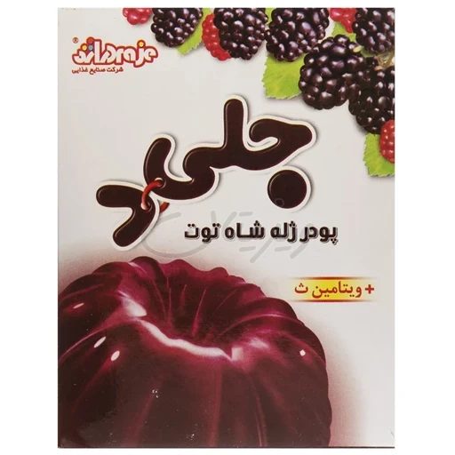 پودر ژله شاه توت 100گرمی جلید