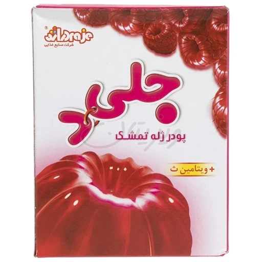 پودر ژله تمشک 100گرمی جلید