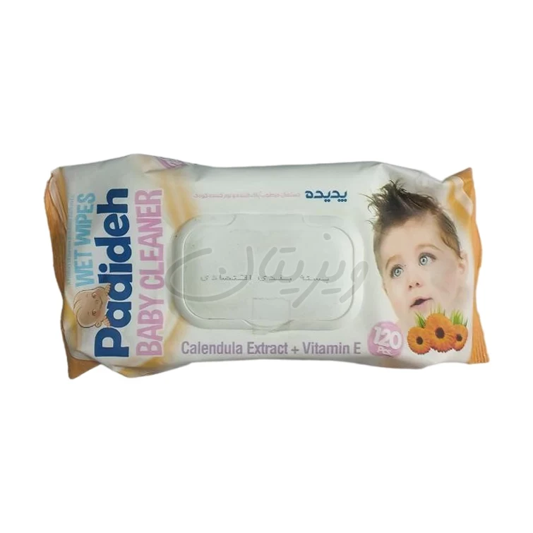 دستمال مرطوب کودک 120برگ پدیده