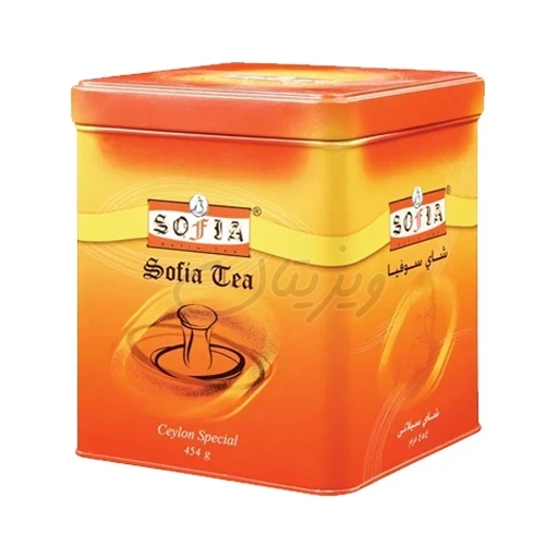 چای شکسته ساده سیلان قوطی 450گرمی سوفیا