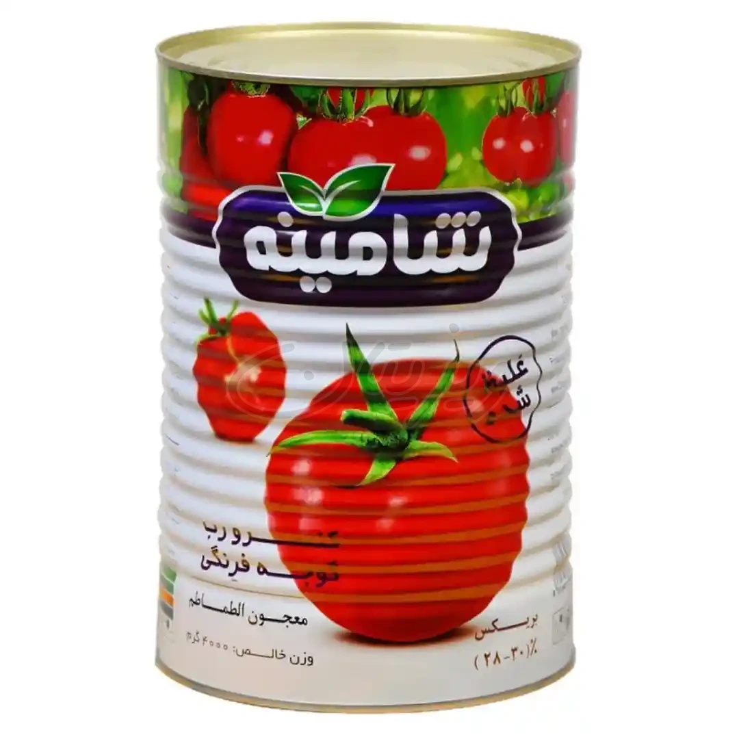رب گوجه فرنگی ۴کیلویی شامینه