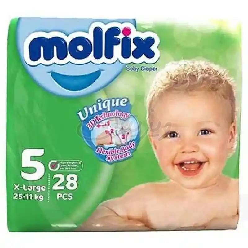 پوشک بچه سایز5(28عددی) مولفیکس