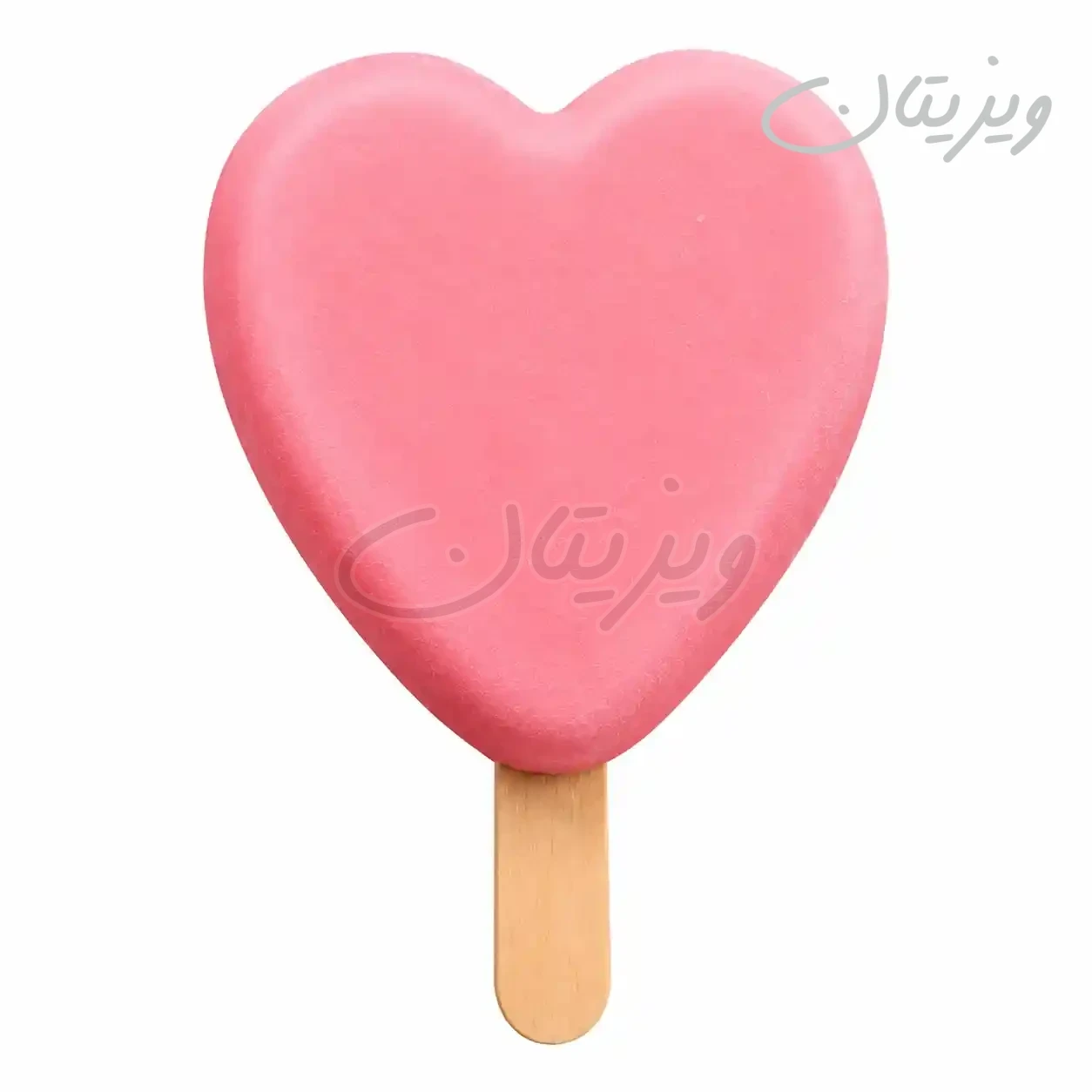 بستنی چوبی قلبی اطمینان