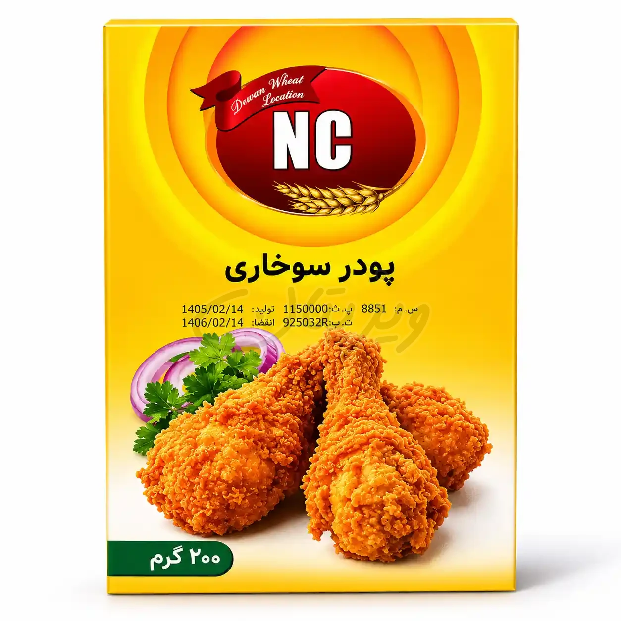 پودر سوخاری 200گرمی انسی