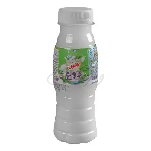 دوغ بدون گاز بطري PET(250سی سی) رضوی