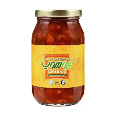 ترشی بندری لبنانی شیشه ۵۰۰گرمی بیوهوپ مهراد