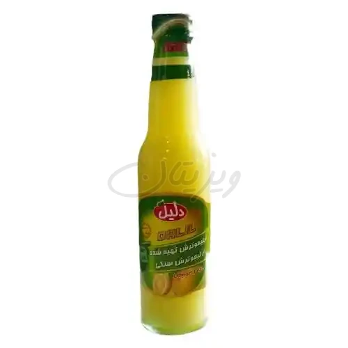 آبلیمو شیشه ۲۵۰میل دلیل