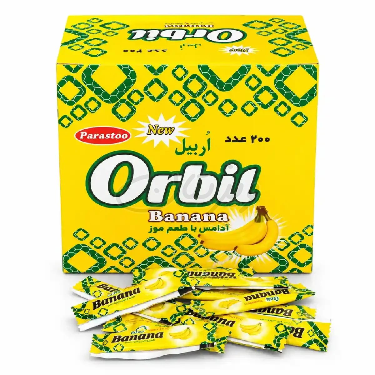آدامس موزی اربیل