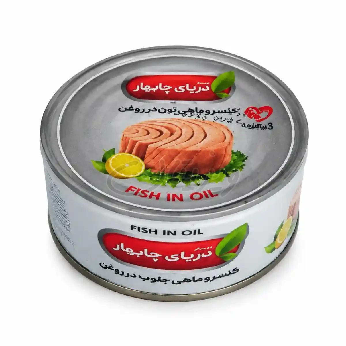 کنسرو ماهی زرده ۱۸۰گرمی دریای چابهار