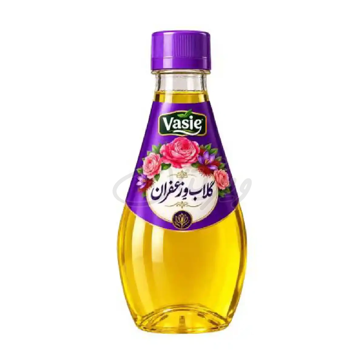 نوشیدنی گیاهی گلاب و زعفران پت وسیع
