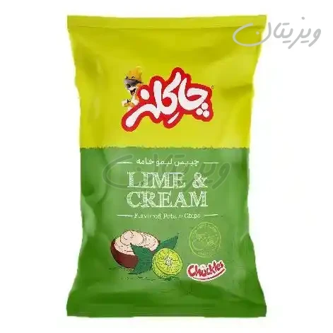 چیپس لیمو خامه 52گرمی چاکلز