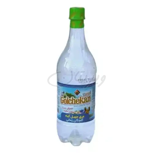 عرق چهل گیاه 1لیتری گلچکان زمانی