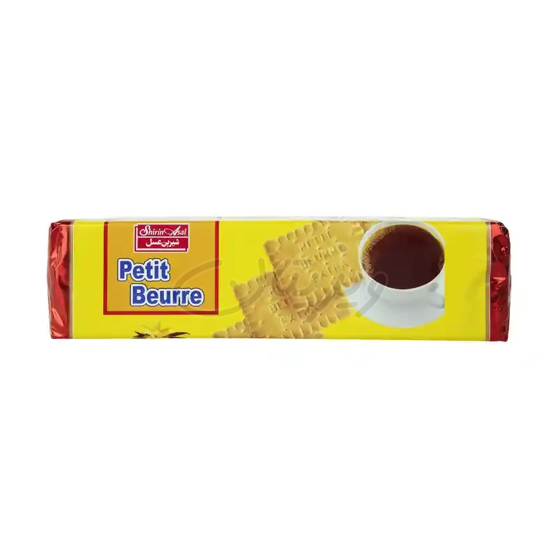 بیسکوییت وانیلی 125گرمی پتی بور شیرین عسل