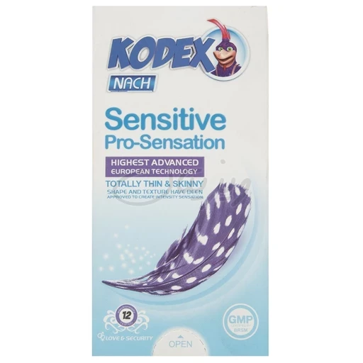 کاندوم مدل Sensitive Pro-sensation(12عددی) ناچ کدکس