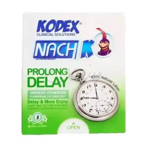 کاندوم تاخیر طولانی PROLONG DELAY(3عددی) ناچ کدکس